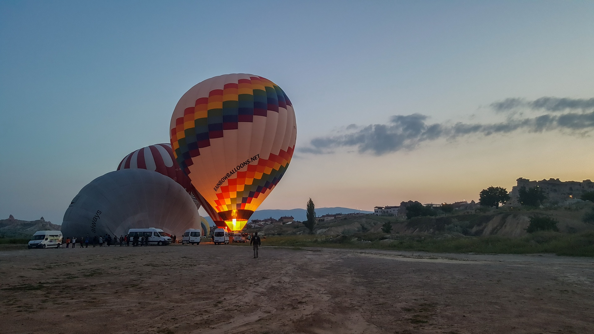 Cappadocia Rainbow Balloons